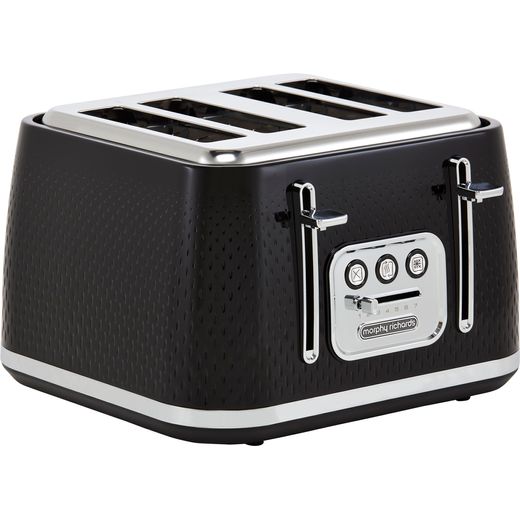 Morphy Richards Verve 243010 4 Slice Toaster - Black